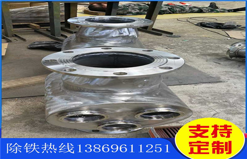 管道永磁除鐵器，成都管道永磁式除鐵器_成都管道永磁式除鐵器的動(dòng)畫通過量計(jì)算應(yīng)用安裝示意圖型12000高斯_可定制工作原理