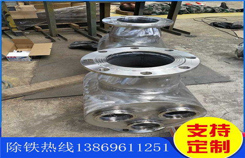 管道除鐵器，吉林管道式除鐵器廠家_遠力吉林管道式除鐵器廠家廠家安裝說明書12000高斯 可定制工作原理_安裝示意圖 